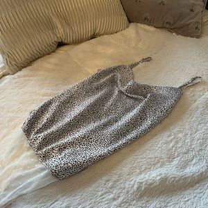 Abercrombie & Fitch Satin Cowl Neck Bodysuit